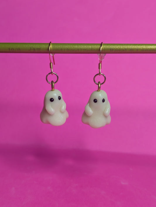 Glow in the Dark Ghost Earrings